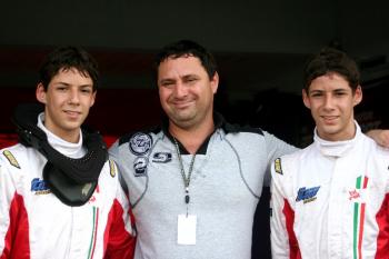 Yago, Elon e Yuri Cesario - Foto: Claudio Reis